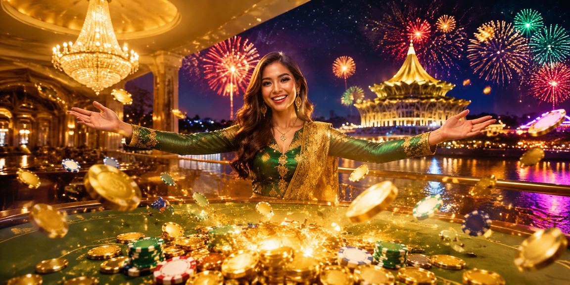 Perayaan Hari Raya dan pengalaman bertaruh sukan di Kasino Kuching mudah alih
